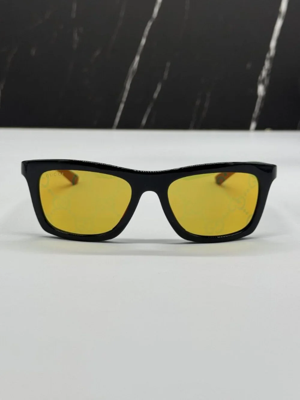 NEW GUCCI GG1735S 005 BLACK/GREEN UNISEX SUNGLASSES